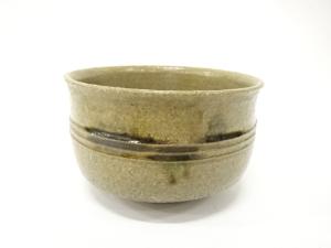 黄瀬戸釉　茶碗(無地箱付)